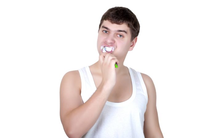the risks of aggressive brushing