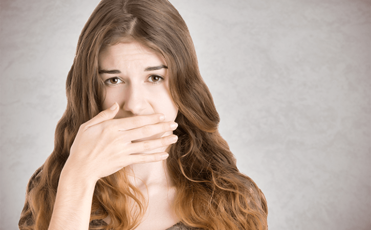 three things that could be causing bad breath