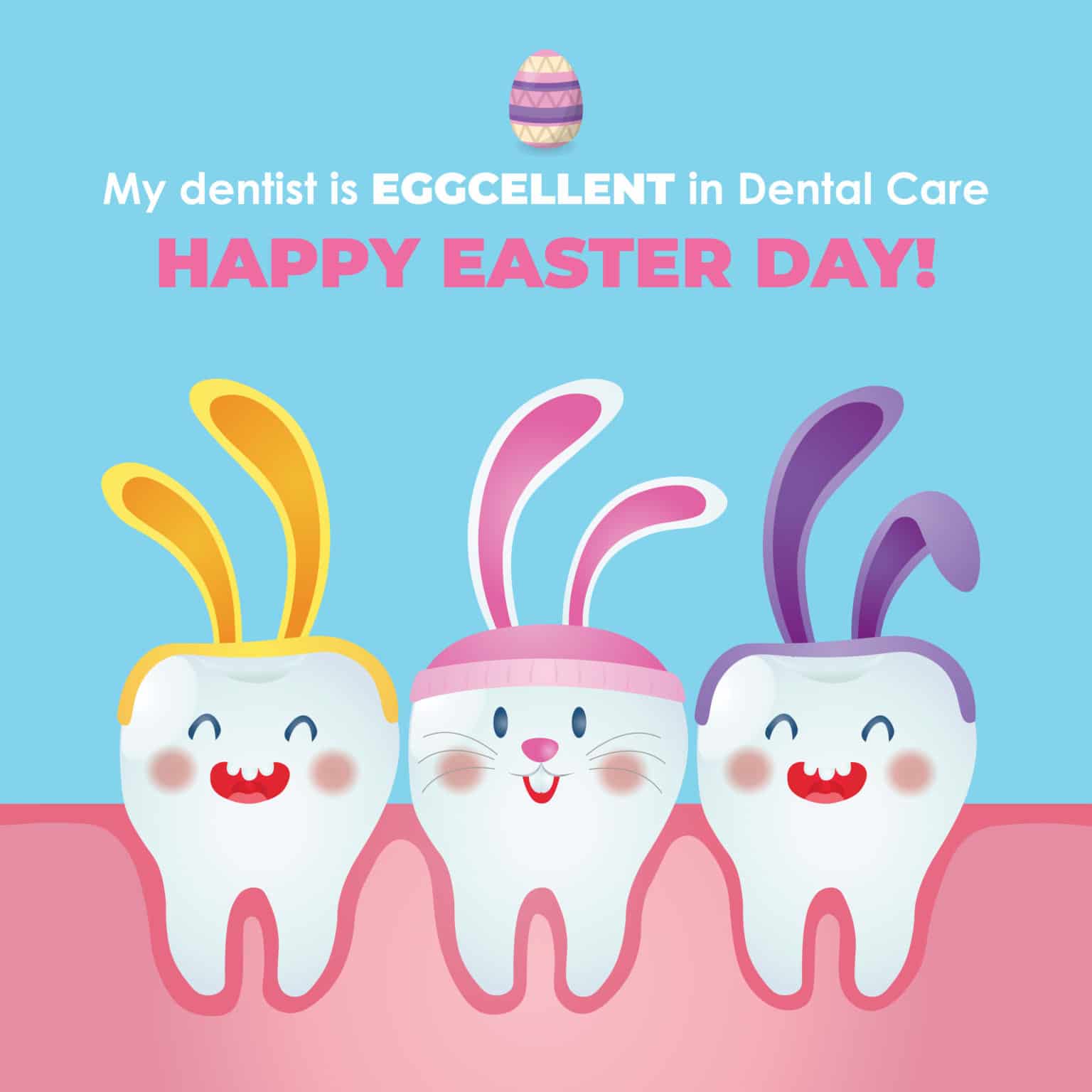 Happy Easter Day Brunel Dental Practice